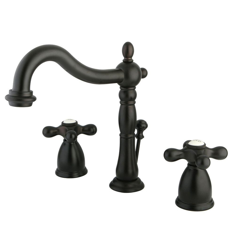 Kingston Brass Bathroom Faucets
 Kingston Brass Victorian 8 in Widespread 2 Handle