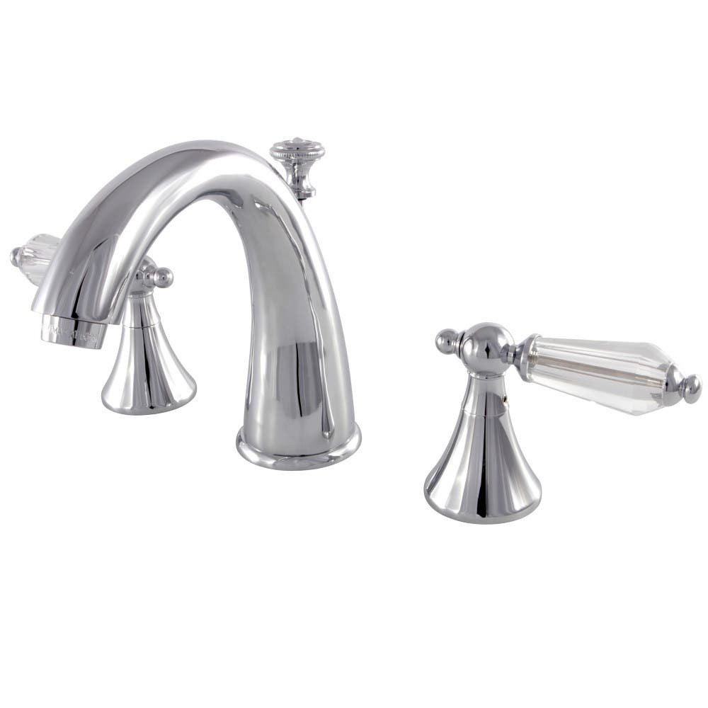 Kingston Brass Bathroom Faucets
 Aqua Eden KS2971WLL 8 in Widespread Bathroom Faucet