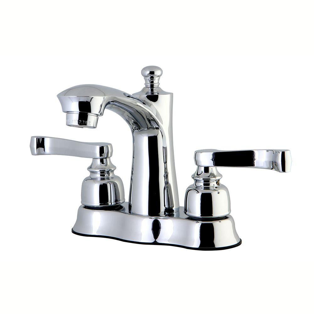 Kingston Brass Bathroom Faucets
 Kingston Brass French 4 in Centerset 2 Handle Bathroom