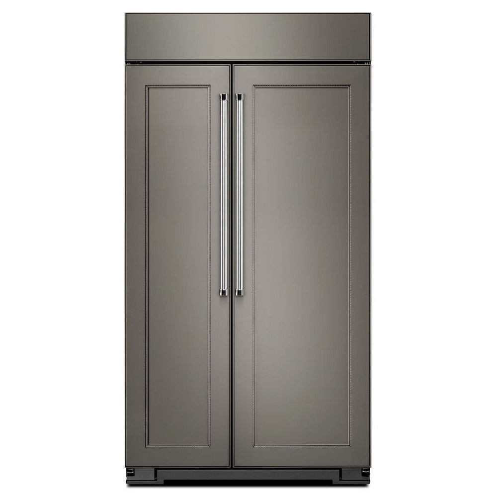 Kitchen Aid Counter Depth Refrigerator
 KBSN608EPA KitchenAid 48" 30 0 Cu Ft Built In Side by