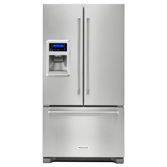 Kitchen Aid Counter Depth Refrigerator
 KitchenAid 3KRFC400ESSWEB 20 cu Ft 36 Inch Width