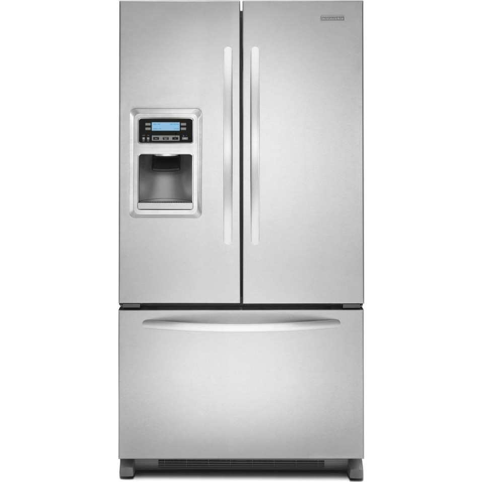 Kitchen Aid Counter Depth Refrigerator
 KitchenAid KFIS20XVMS 19 9 cu ft Counter Depth French