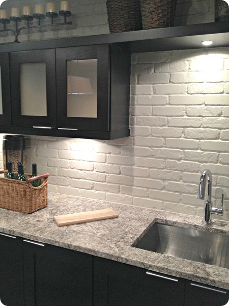 Kitchen Backsplash Paneling
 Remodelaholic