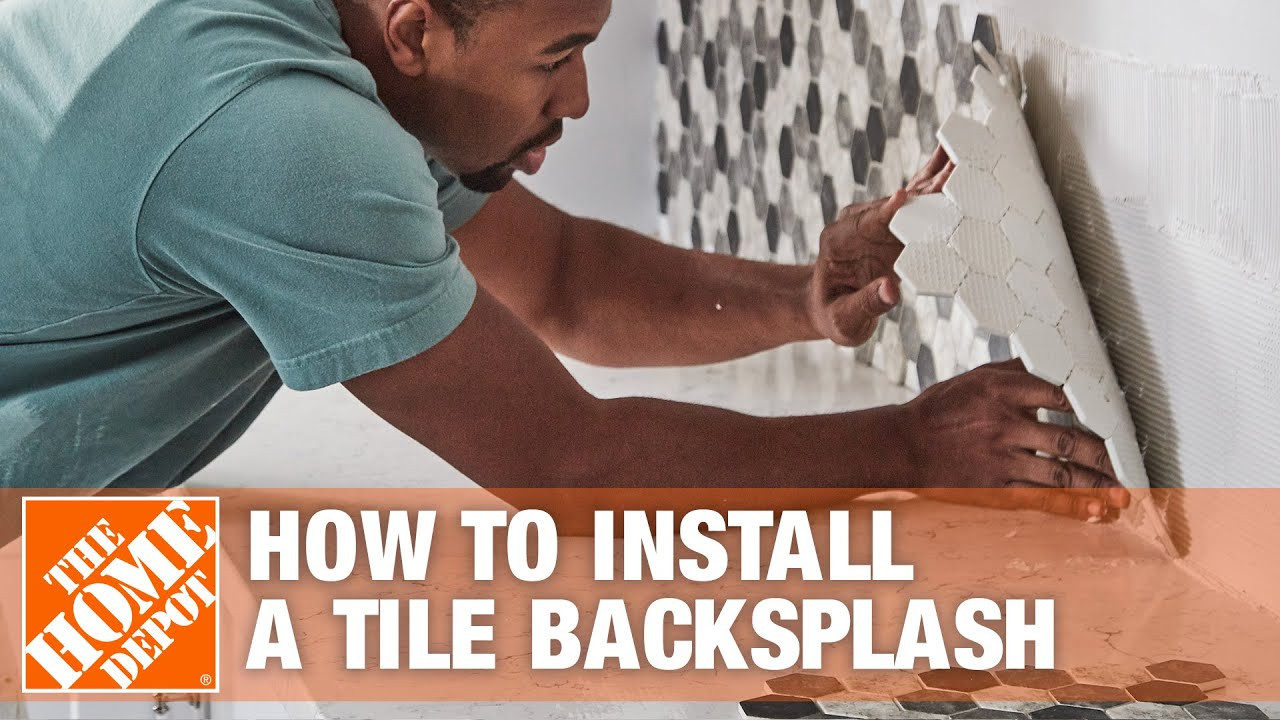 Kitchen Backsplash Tile Installation
 How to Install a Kitchen Tile Backsplash Kitchen
