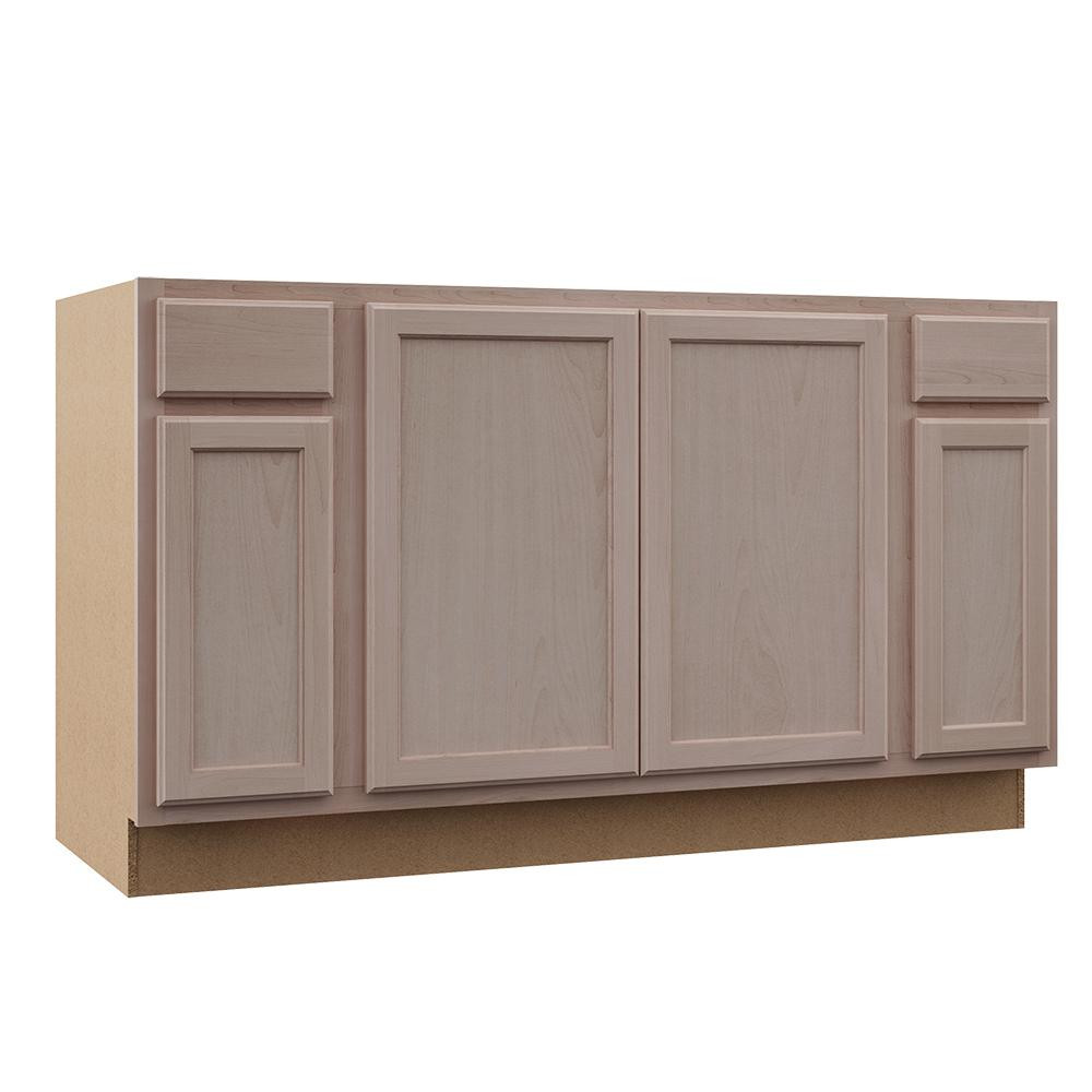 Kitchen Base Cabinets
 Assembled 60x34 5x24 in Sink Base Kitchen Cabinet in