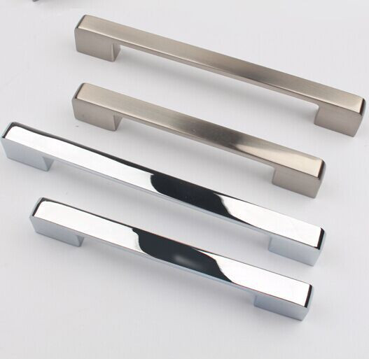 Kitchen Cabinet Door Pull
 96mm silver drawer kitchen cabinet handle stain nickel