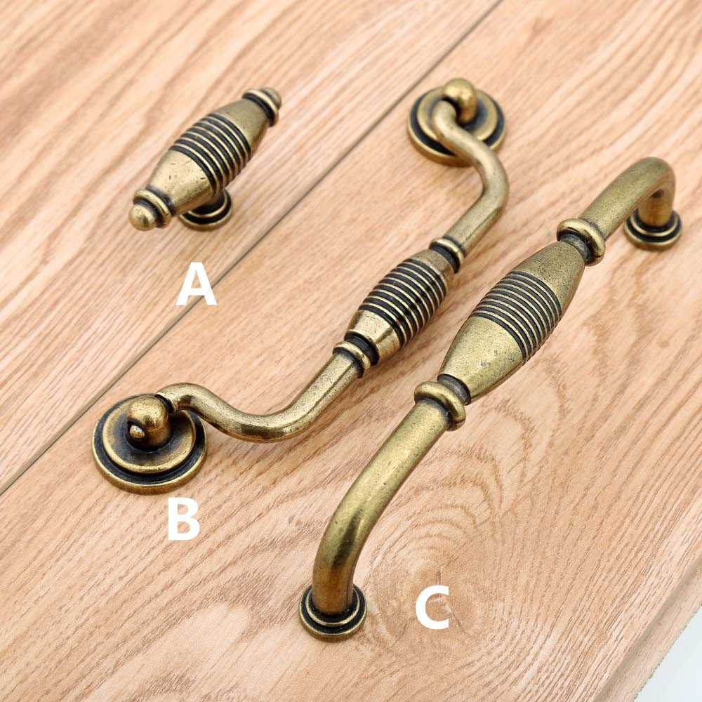 Kitchen Cabinet Door Pull
 vintage style 128mm bronze dresser kitchen cabinet door