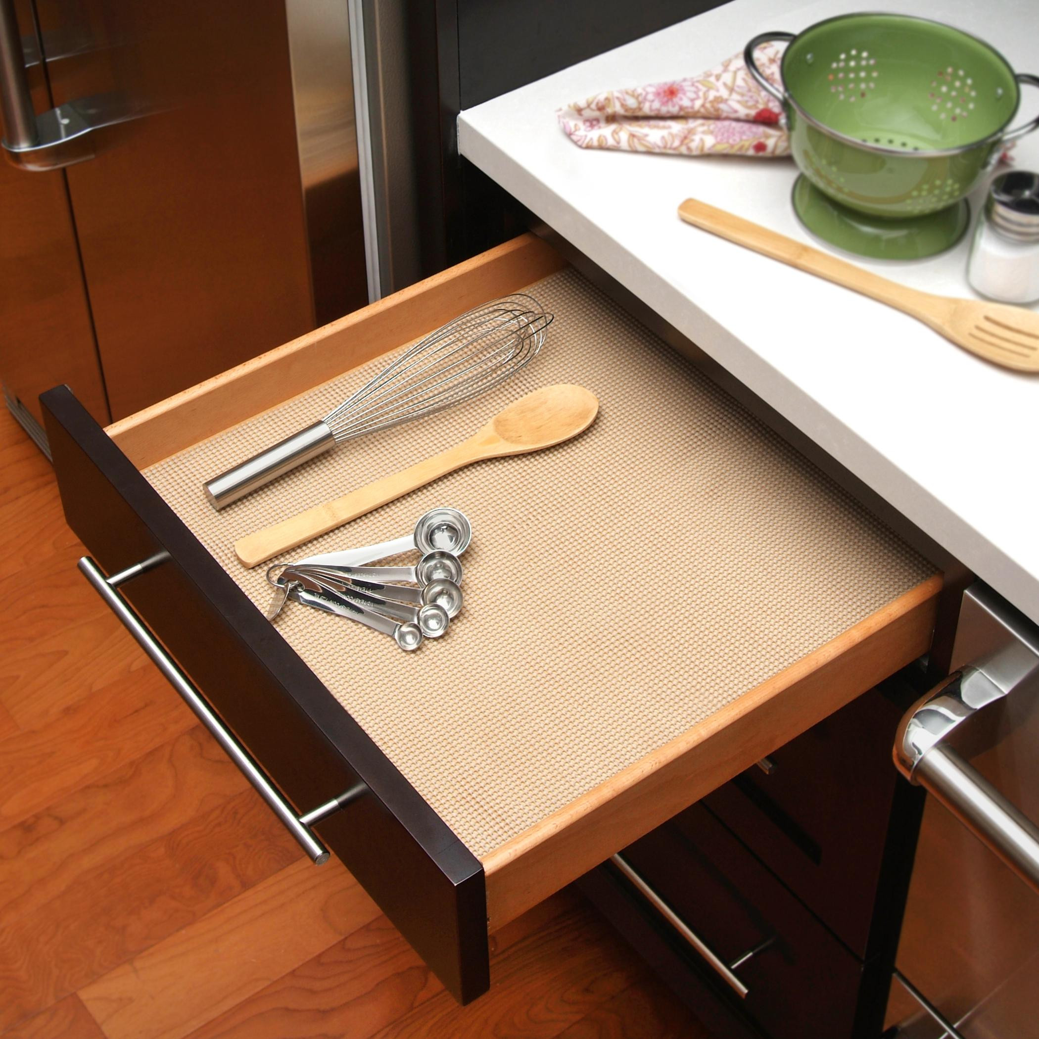 Kitchen Cabinet Liner
 Amazon Con Tact Brand Grip Non Adhesive Non Slip