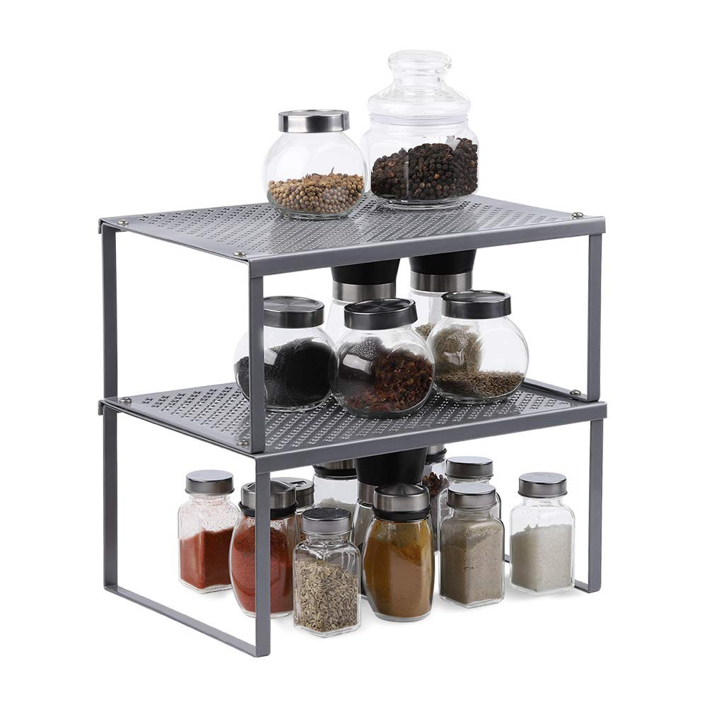 Kitchen Cabinet Organizers Walmart
 Kitchen Cabinet and Counter Shelf Organizer Expandable