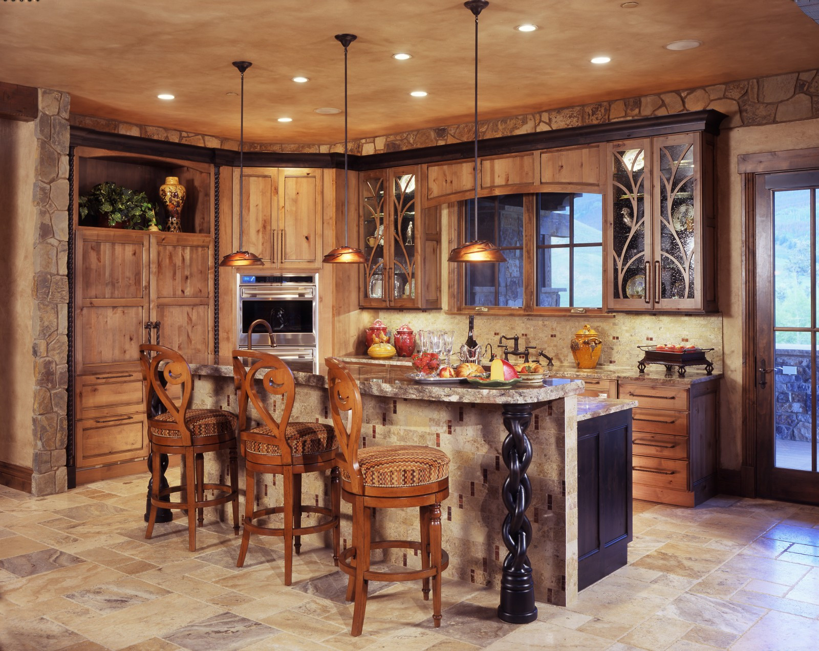 Kitchen Cabinet Rustic
 Enchanting Rustic Kitchen Cabinets Creating Glorious