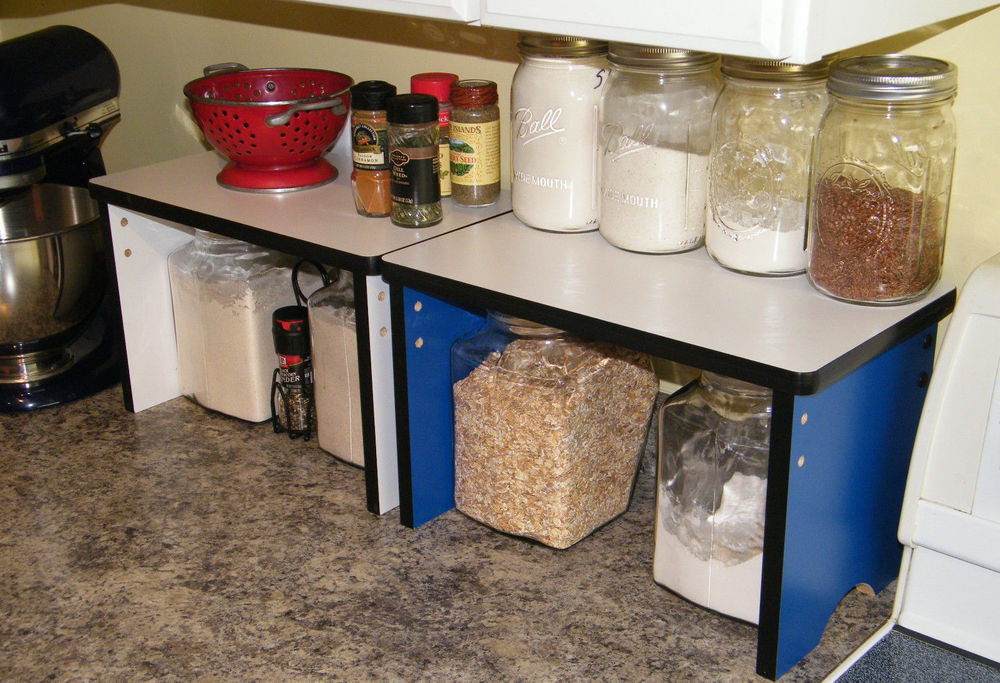 Kitchen Cabinet Shelf Organizer
 Kitchen Counter Small Shelves Shelf Organizer Wood Storag