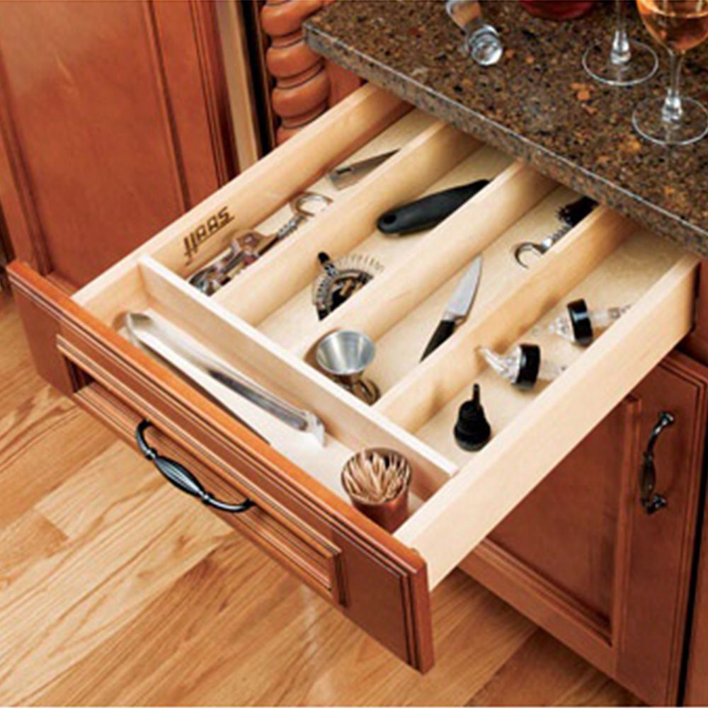 Kitchen Cabinet Shelf Organizer
 Kitchen Drawer Organizer Inserts Rev a Shelf 4WUT Series