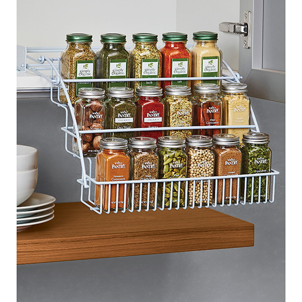 Kitchen Cabinet Spice Organizers
 Pull Out Spice Rack Rubbermaid Pull Down Spice Rack