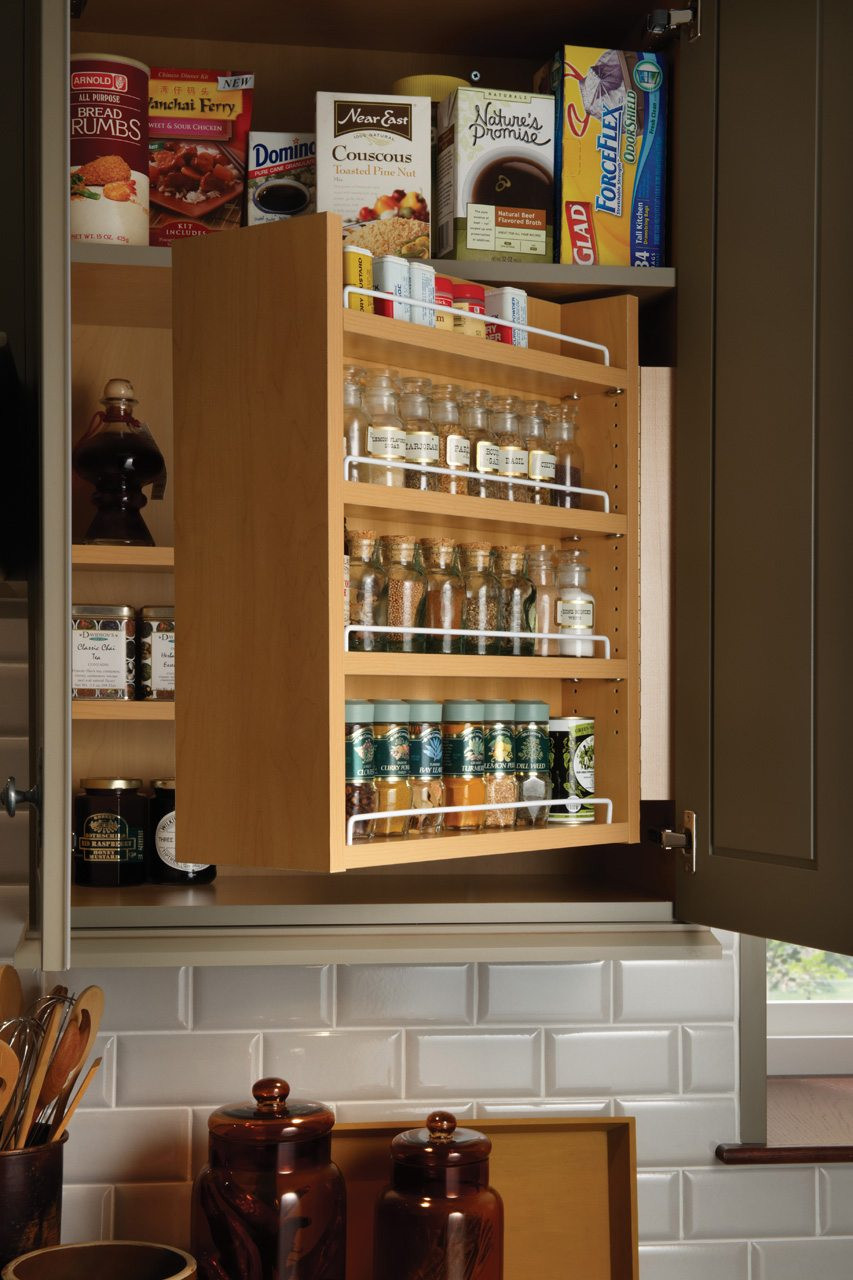 Kitchen Cabinet Spice Organizers
 Kitchen Storage Ideas