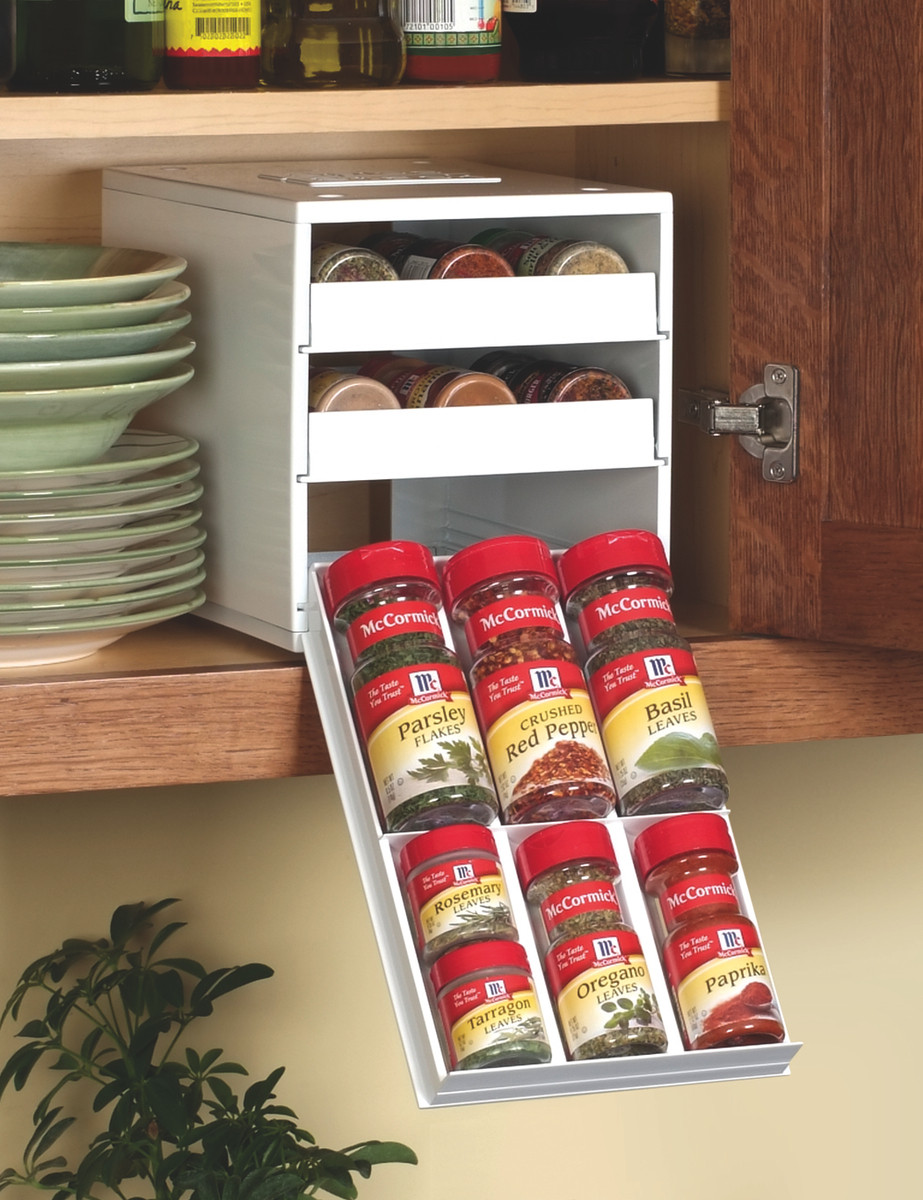 Kitchen Cabinet Spice Organizers
 New SpiceStack Spice Rack Helps Not So Organized Cooks
