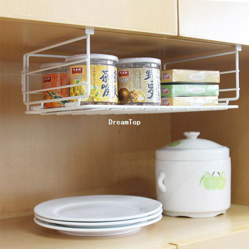 Kitchen Cabinet Storage Shelf
 2017 Cheap Wholesale Under Shelf Wire Rack Storage
