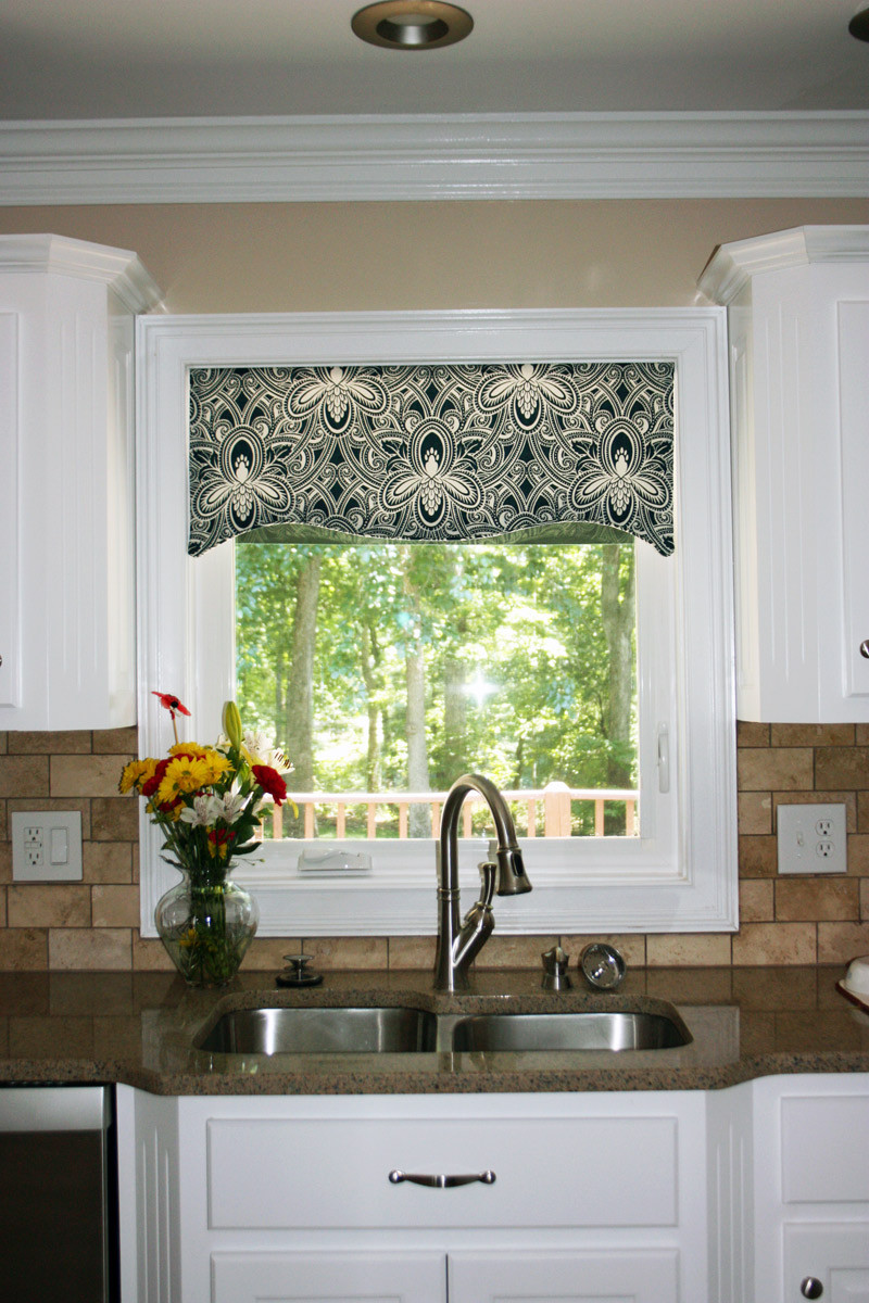 Kitchen Cabinet Valances
 Contemporary Window Valances – HomesFeed