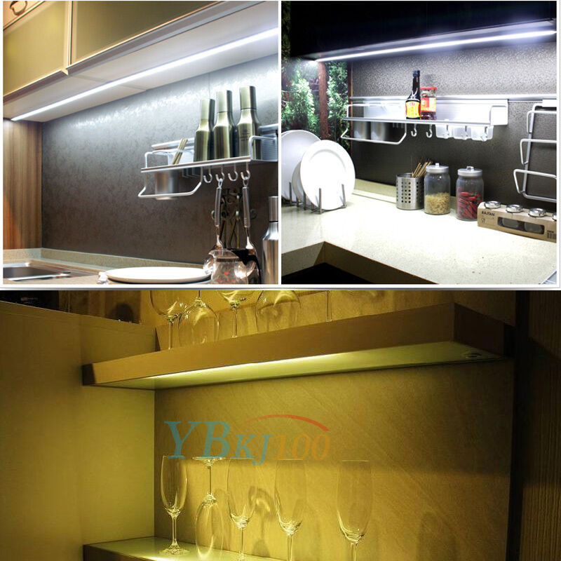 Kitchen Cabinet With Bar Counter
 4PCS Kitchen Under Cabinet Shelf Counter LEDs Light Bar