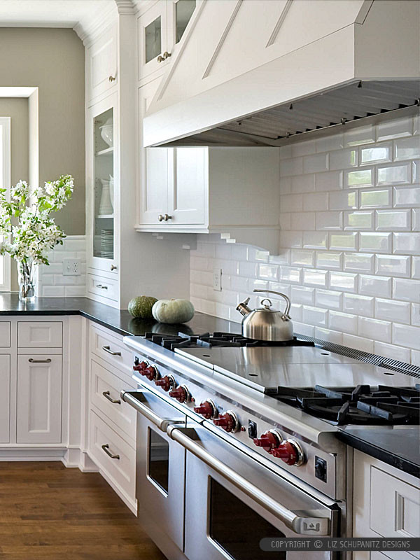 Kitchen Ceramic Tile Backsplash Ideas
 BA White 3x6 Ceramic Tile With Bevel Backsplash