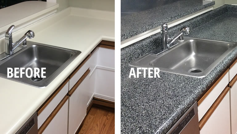 Kitchen Counter Refinish
 Countertop Refinishing