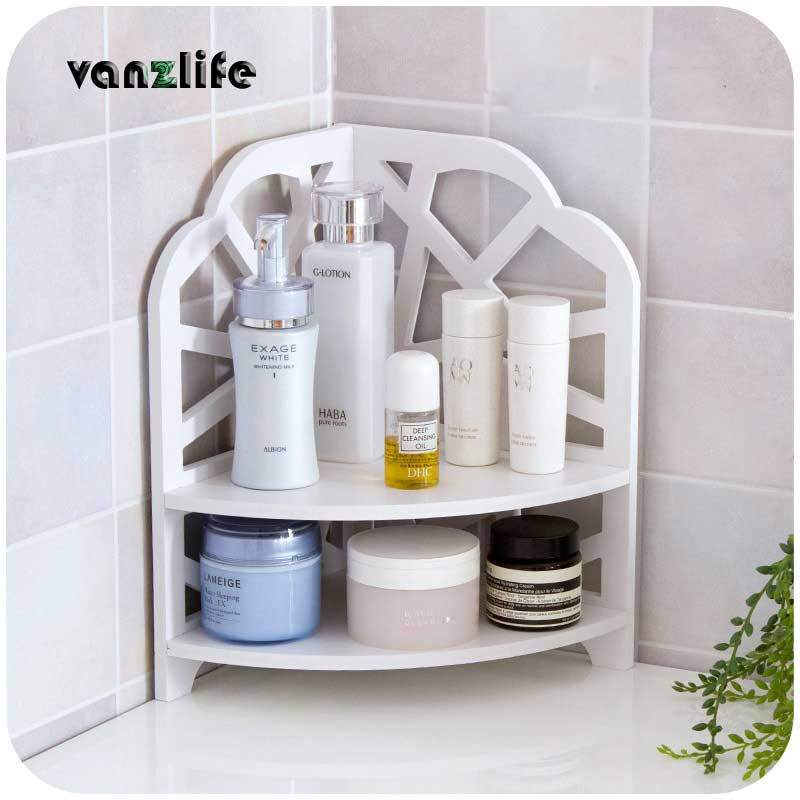 Kitchen Countertop Shelf
 vanzlife Bathroom Bedroom Countertop Corner Shelf Floor