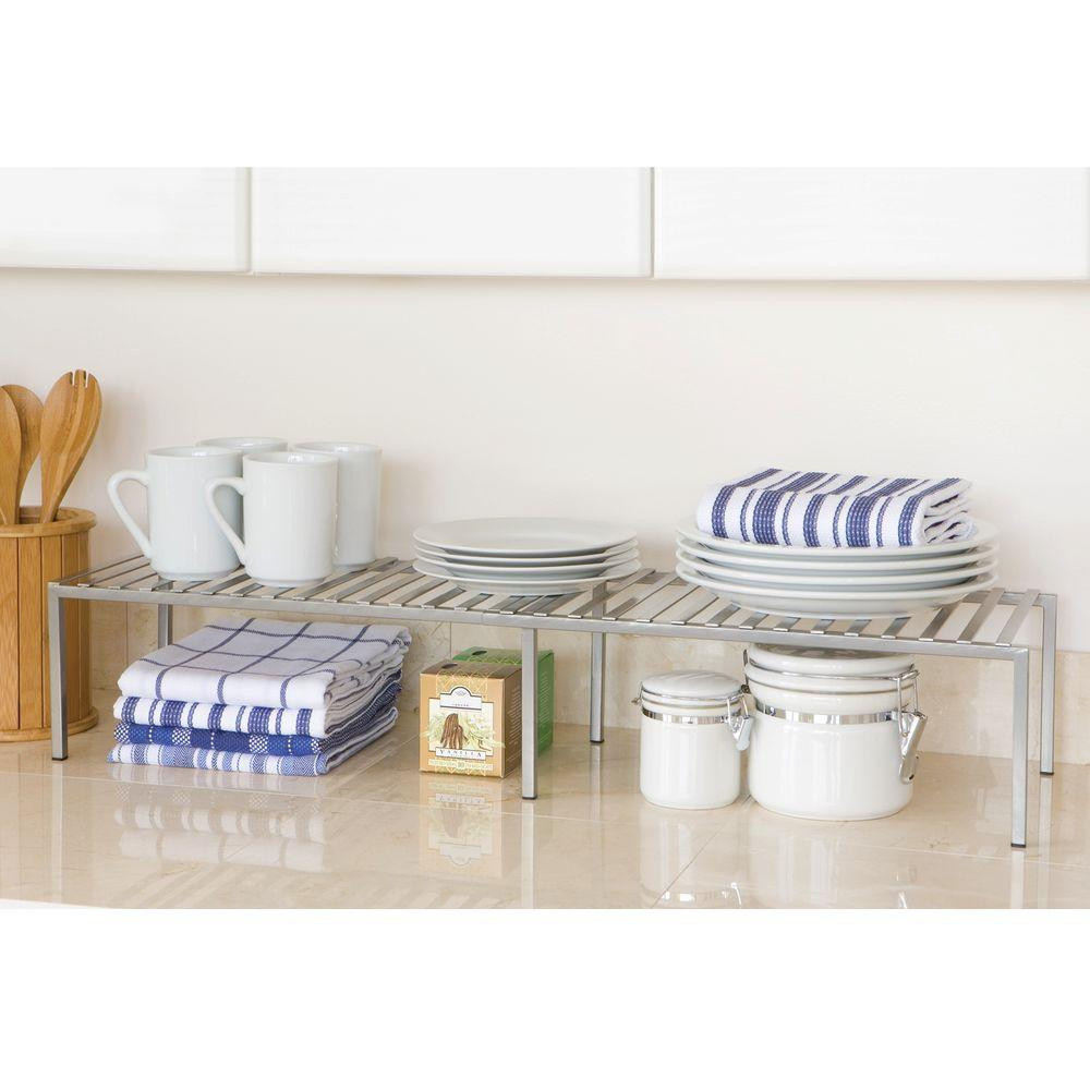 Kitchen Countertop Shelf
 Seville Classics Expandable Kitchen Counter and Cabinet