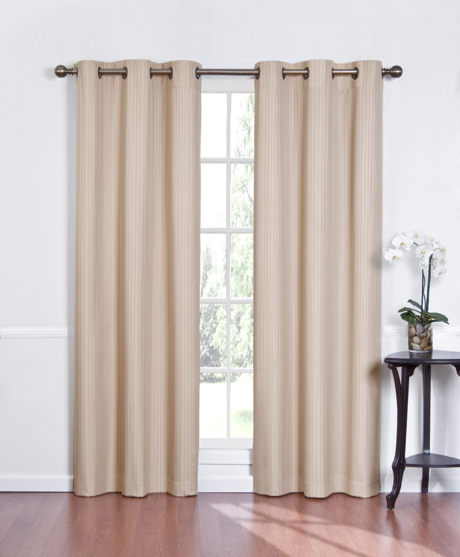 Kitchen Curtains At Sears
 Thermal Foam Backed Curtain Keep Temperatures at Bay with