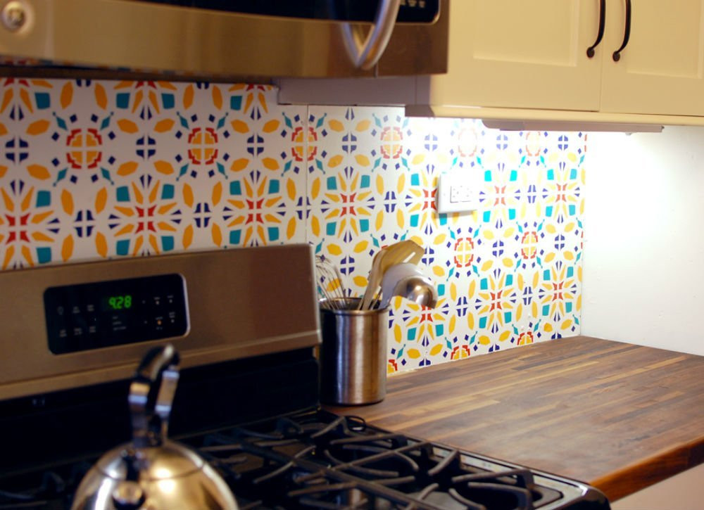 Kitchen Decals For Backsplash
 Decal Backsplash 12 Cheap Backsplash Ideas Bob Vila