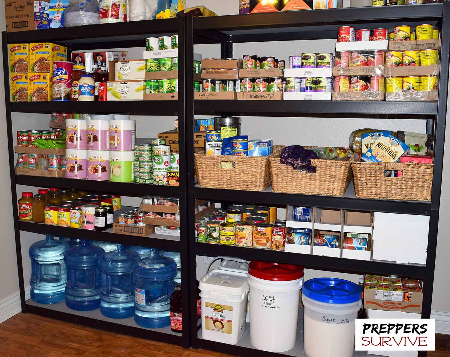 Kitchen Food Storage
 An Uncensored Peek Inside a Prepper s Pantry Preppers