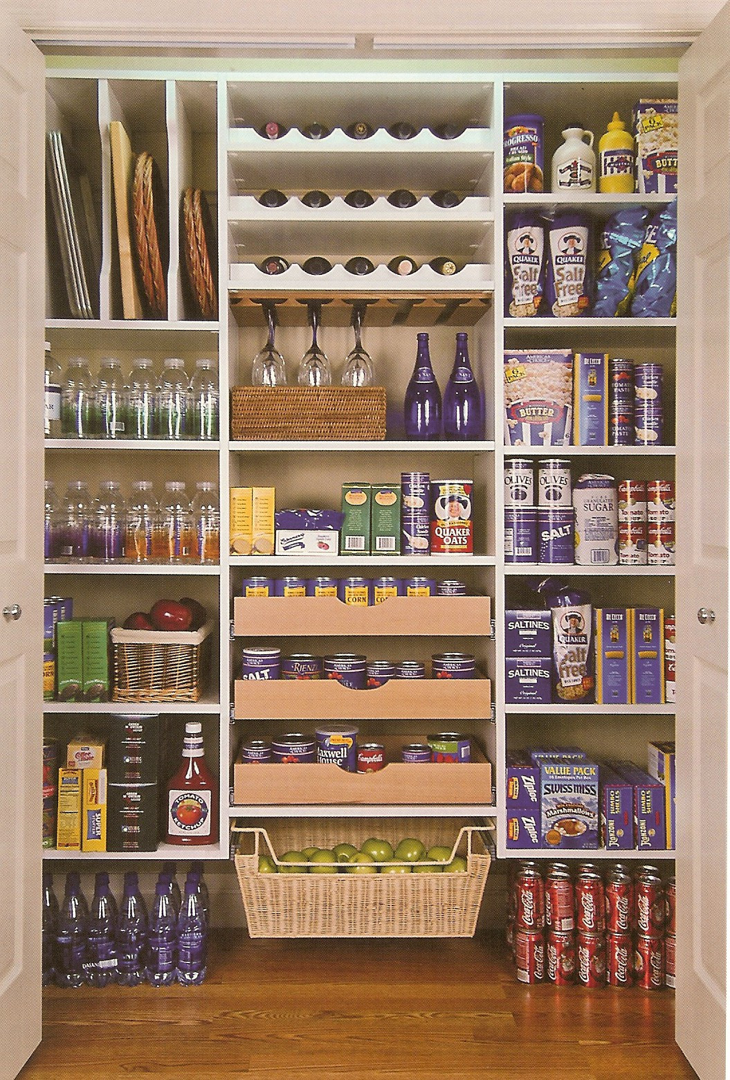 Kitchen Food Storage
 The Laundry Room…Potential pantry