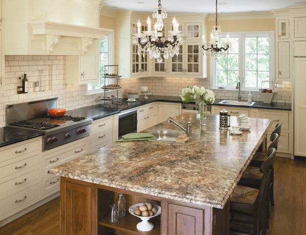 Kitchen Laminate Countertops
 Elegant and stylish Formica countertops in modern kitchen