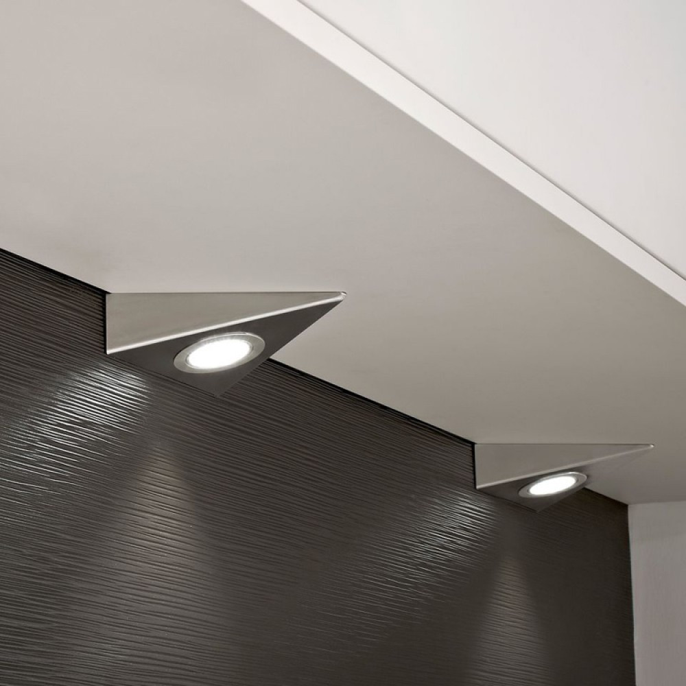 Kitchen Led Lights Under Cabinet
 kitchen under cabinet triangle led light in cool white 6000k
