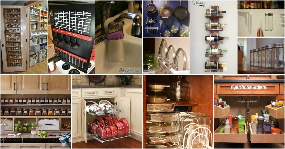 Kitchen Organization DIY
 60 Innovative Kitchen Organization and Storage DIY