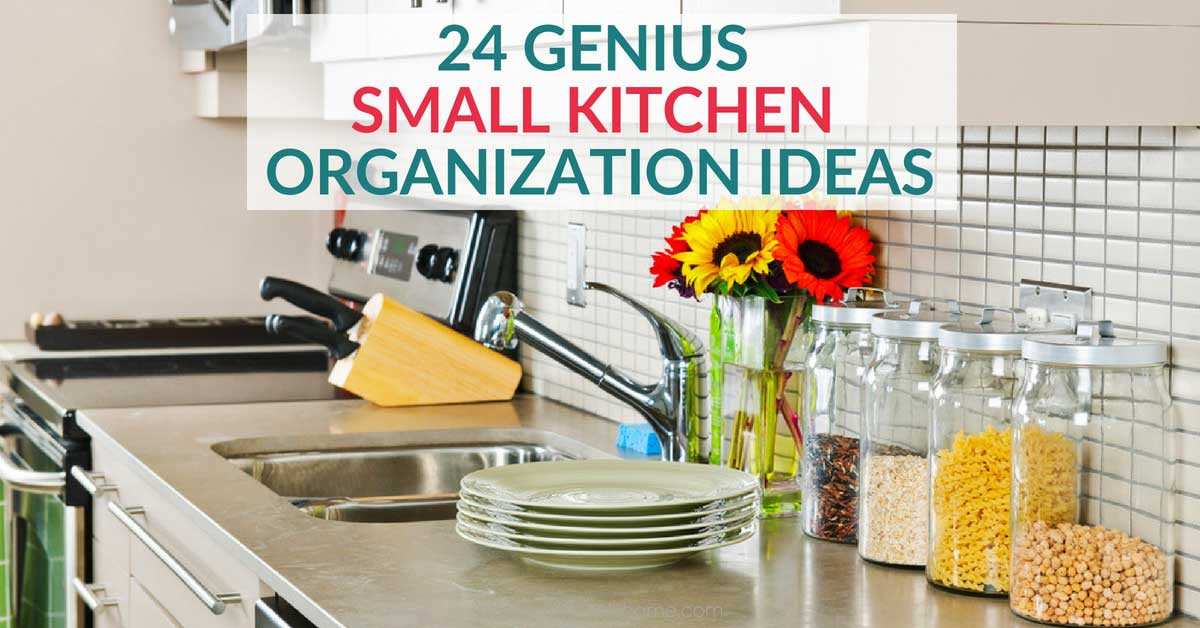 Kitchen Organization Ideas Small Spaces
 24 Clever Small Kitchen Organization Ideas You Need to Try