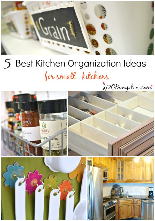 Kitchen Organization Ideas Small Spaces
 5 Best Kitchen Organizing Ideas For Small Spaces H20Bungalow