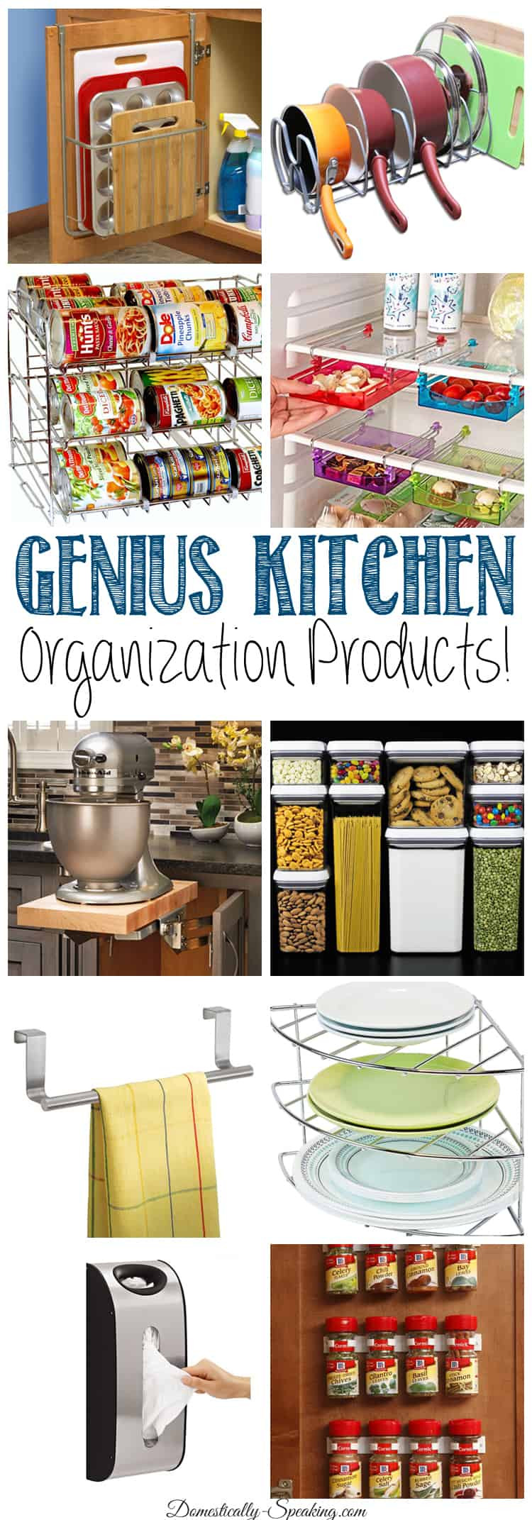 Kitchen Organizer Products
 Genius Kitchen Organization Products Domestically Speaking