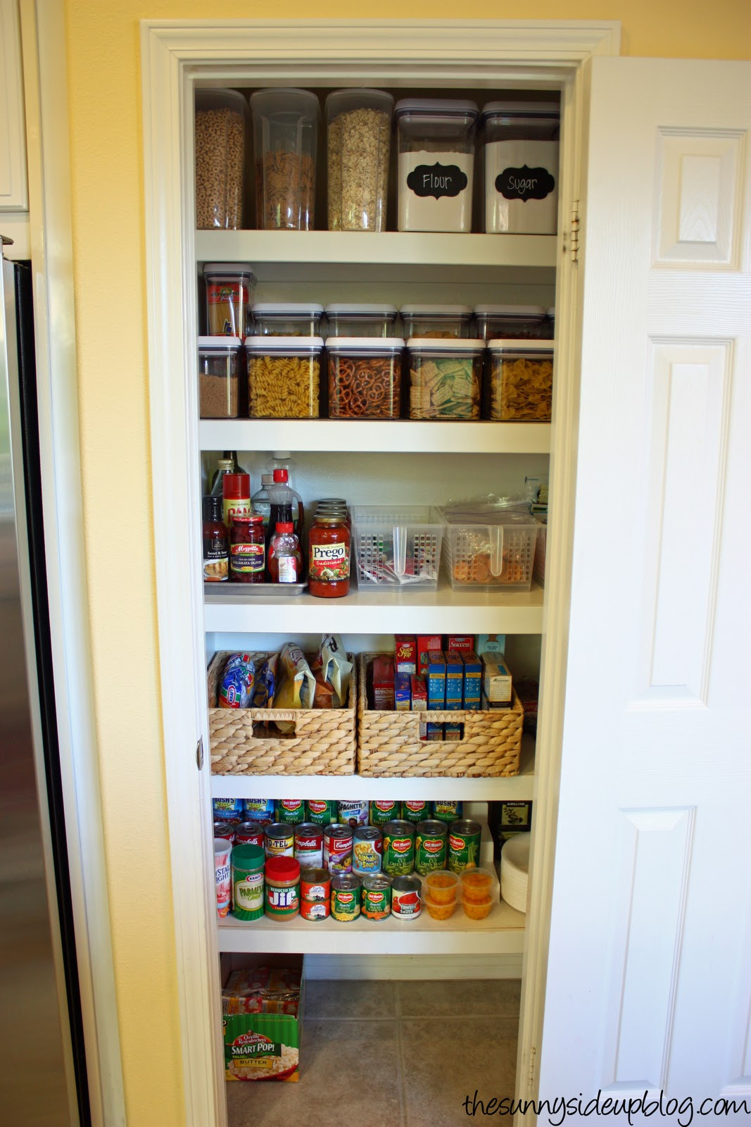 Kitchen Organizing Pinterest
 Pantry Organization the next level The Sunny Side Up Blog