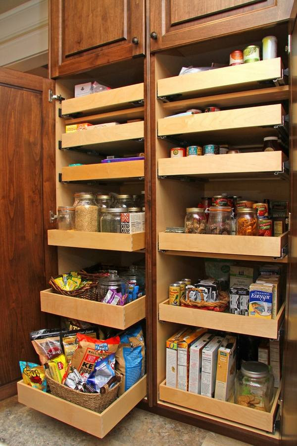 Kitchen Pantry Organizers
 30 Kitchen pantry cabinet ideas for a well organized kitchen