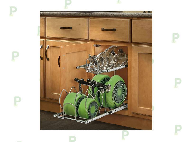 Kitchen Pots And Pan Organizer
 This Cookware Cabinet Organizer Is A Must Have For Every