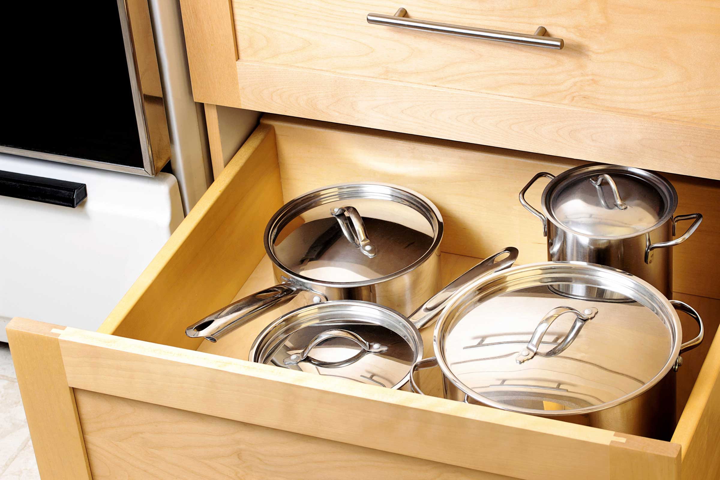 Kitchen Pots And Pan Organizer
 How to Organize Pots and Pans