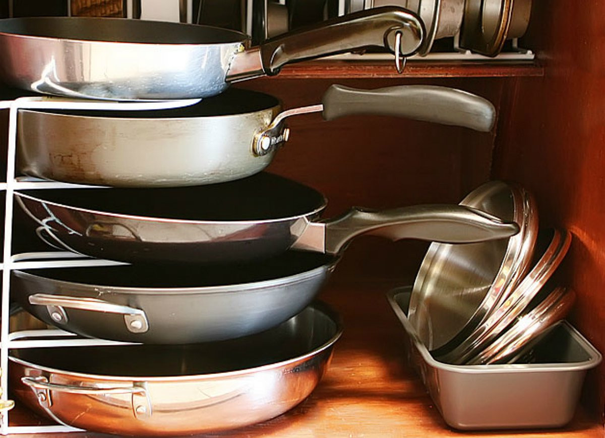 Kitchen Pots And Pan Organizer
 DIY Storage 18 Clever Solutions You Can Make for Free