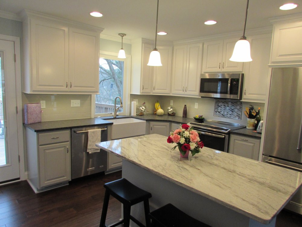 Kitchen Remodelers Maryland
 Kitchen remodel in Urbana MD with a farm sink and