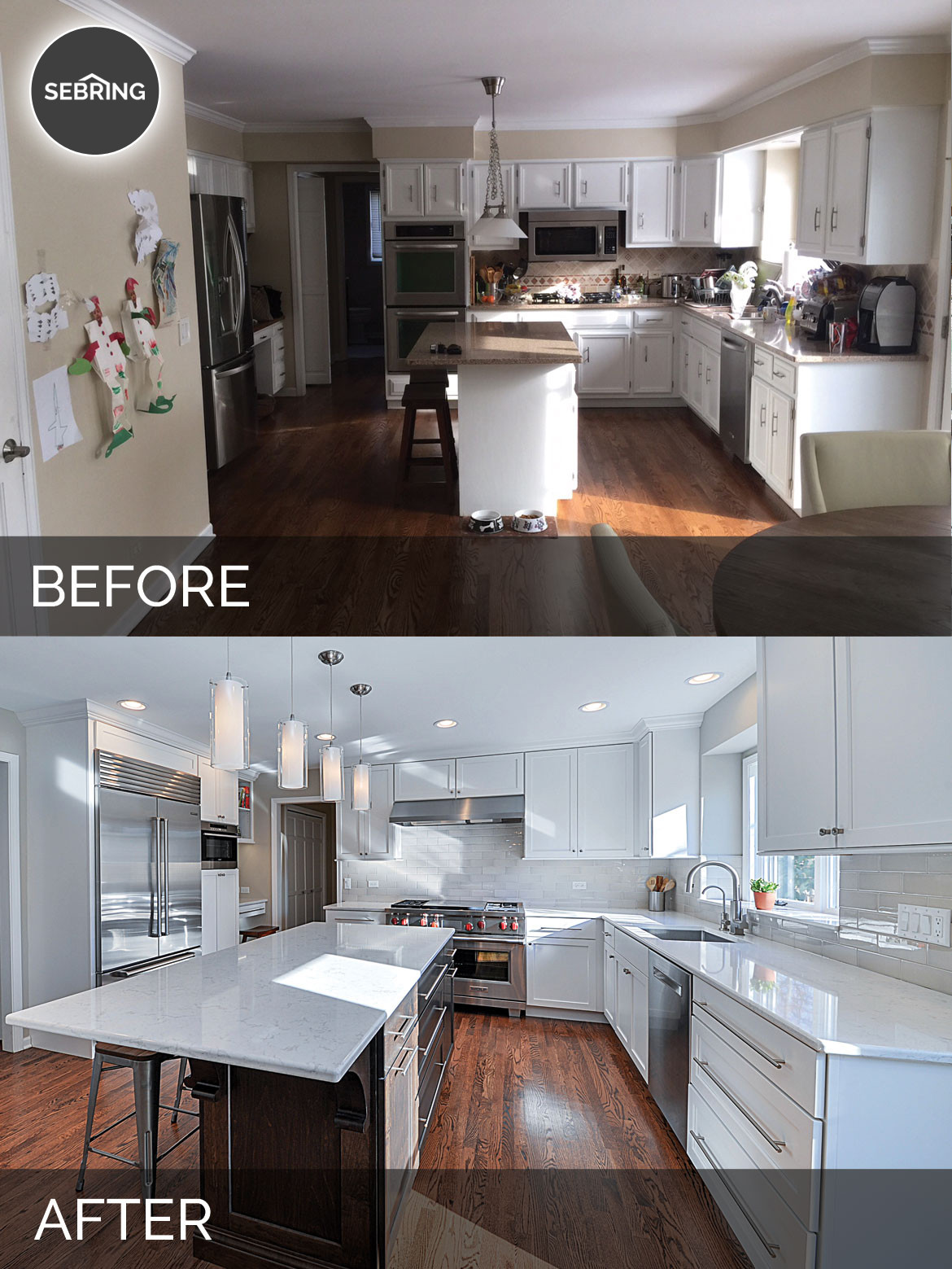 Kitchen Remodels Before And After
 Derek & Christine s Kitchen Before & After