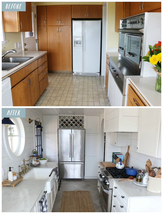 Kitchen Remodels Before And After
 Small Kitchen Remodel Reveal The Inspired Room