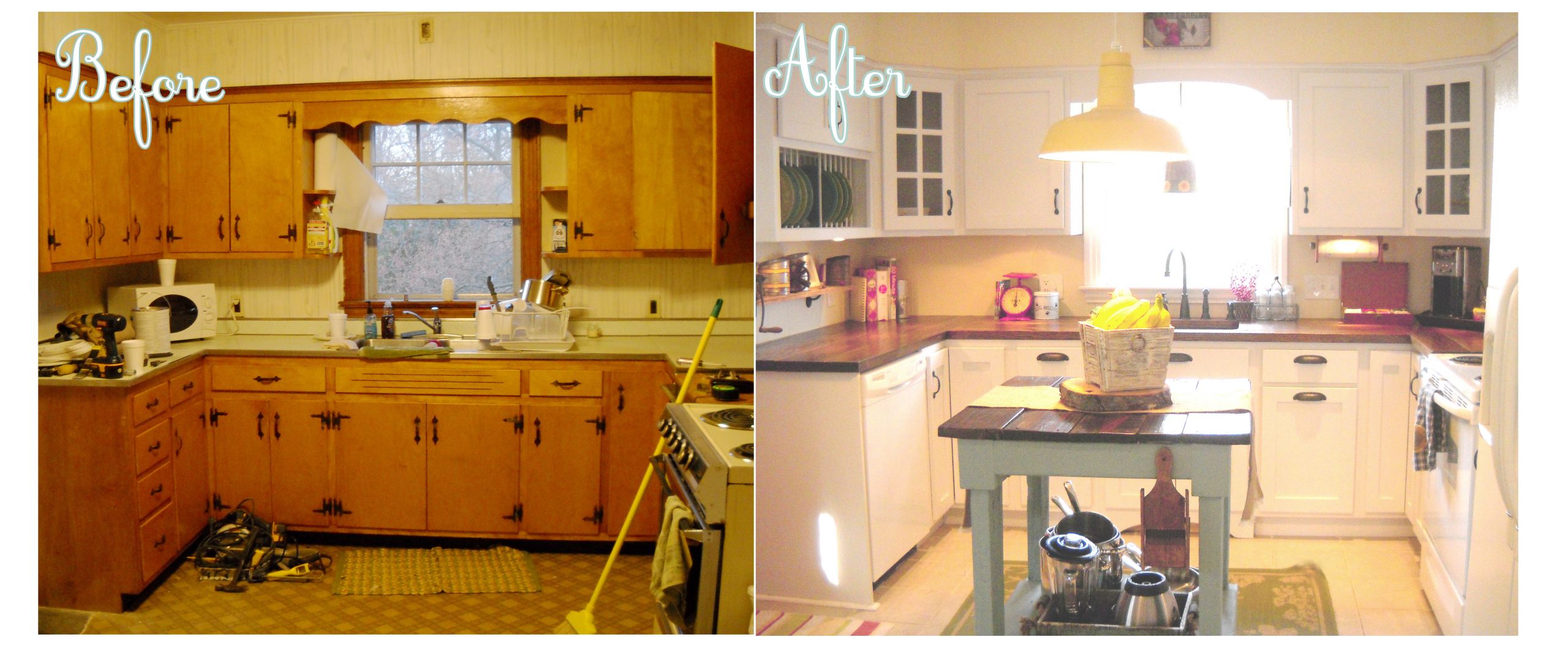 Kitchen Remodels Before And After
 Get the Fresh and Cool Outlook Inspiration with Kitchen
