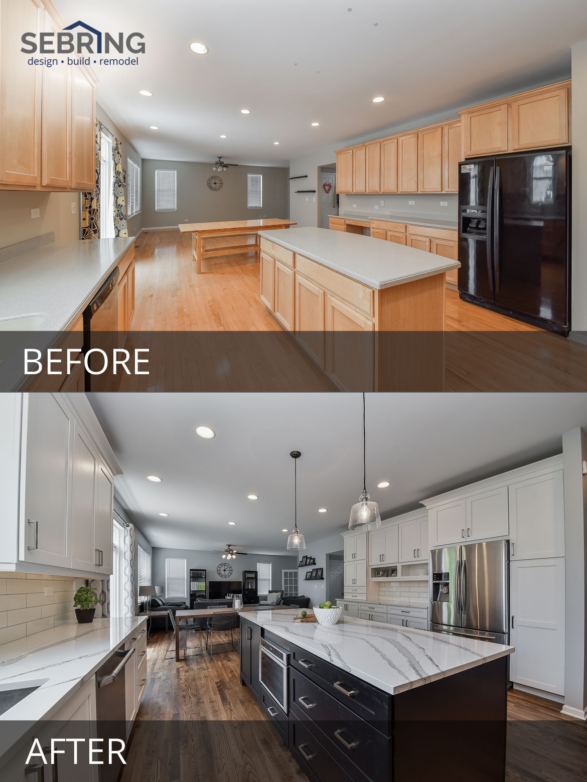 Kitchen Remodels Before And After
 Pete & Mary s Kitchen Before & After