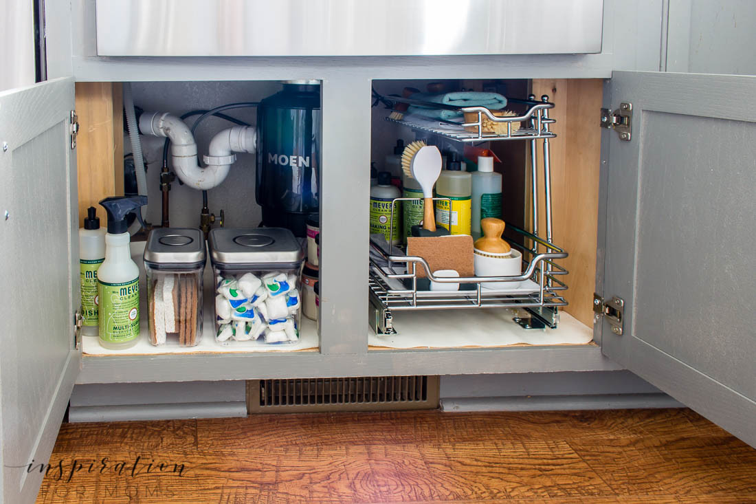 Kitchen Sink Organization
 The Best Tips on How to Organize Under the Kitchen Sink