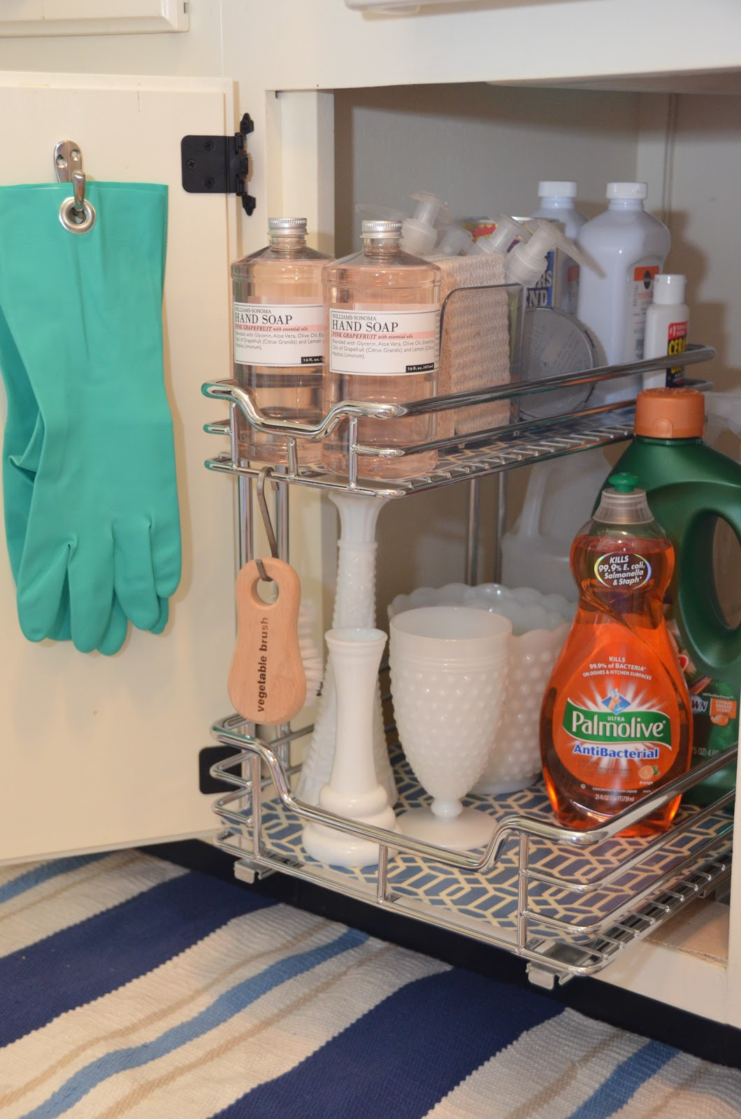 Kitchen Sink Organization
 IRON & TWINE Under Sink Storage