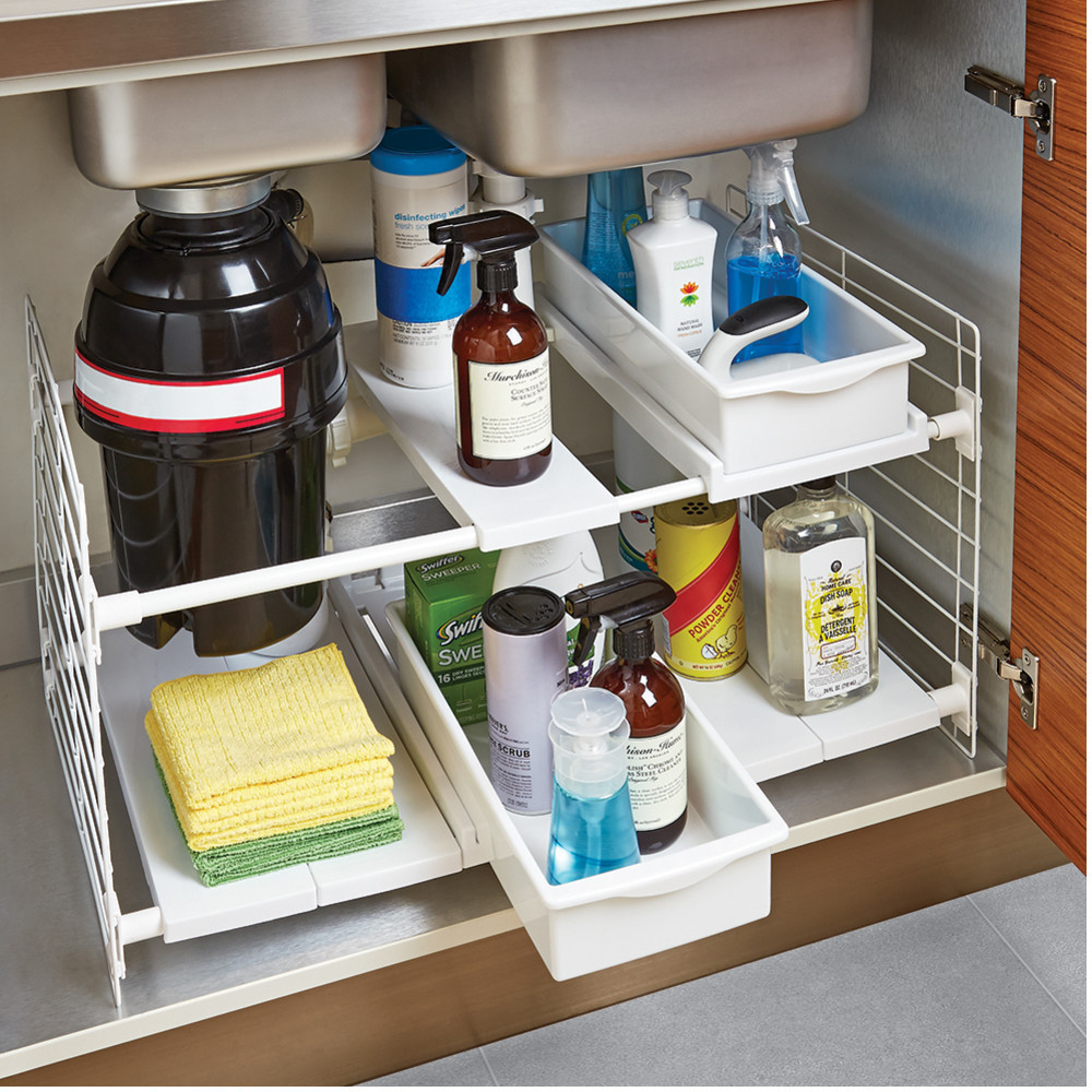 Kitchen Sink Organization
 Kitchen Refresh Undersink