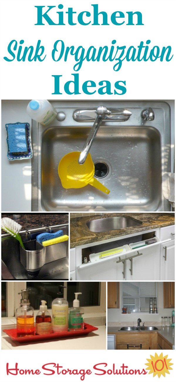 Kitchen Sink Organization
 Kitchen Sink Organization Ideas & Storage Solutions